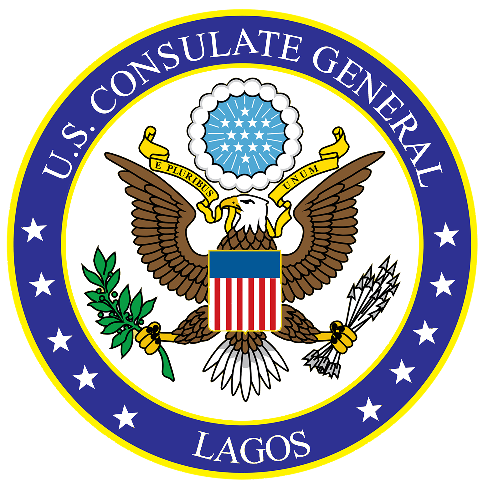 U.S Consulate general Lagos seal